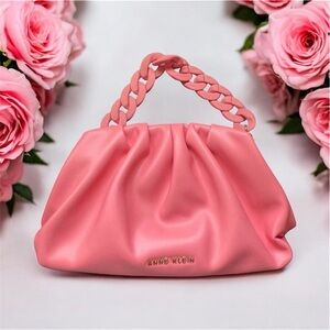 Anne Klein Satchel / Crossbody Purse - Pink
